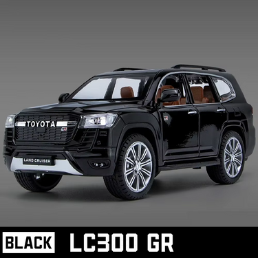 Diecast Toyota Land Cruiser LC300 GR Car 1:24 Scale